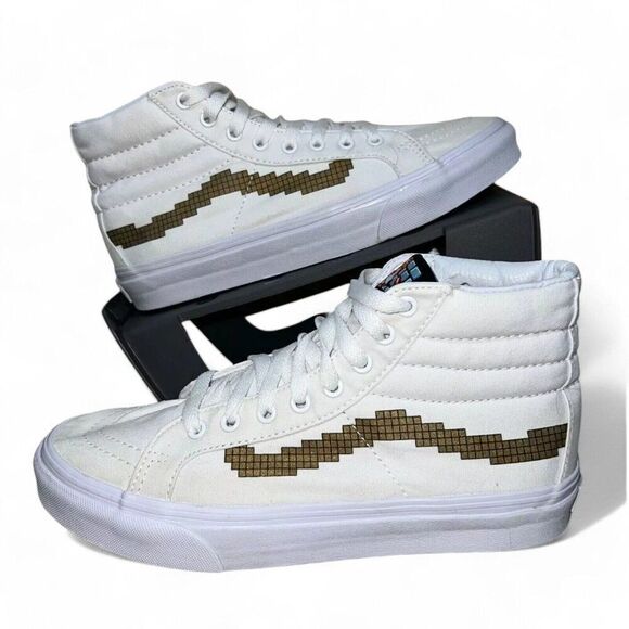 VANS x Nintendo Sk8-Hi Slim "NES Console" Mario Sneaker VN00018IJUZ Women's 7 - Picture 1 of 11